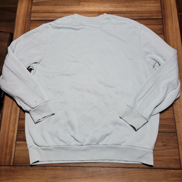 GM Brand LS Crewneck Light Green Sweatshirt "Chevrolet" - Size L (42-44) - Picture 3 of 4